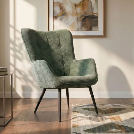Fotolii - Fotoliu design nordic SCANDINAVIA verde