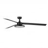 Lustra LED cu Ventilator tavan si telecomanda CRUISER TAK XL negru 4000K