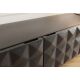 Comode - Comoda TV suspendata cu model 3D Vulcano 160cm Mango negru