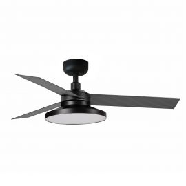 Lustre cu ventilator - Lustra LED cu Ventilator tavan si telecomanda CRUISER TAK S negru 3000K
