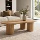 Masute Living - Masuta de cafea ORGANIKO 130cm stejar natur