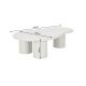 Masute Living - Masuta de cafea ORGANIKO 130cm greige bej