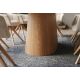 Mese dining - Masa dining Ceramica travertin, Furnir stejar, UNIQUE 200cm