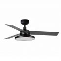 Lustra LED cu Ventilator tavan si telecomanda CRUISER TAK S negru 2700K