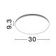 Plafoniere - Plafoniera LED baie IP54 SOLVIA 30cm