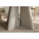 Mese dining - Masa rotunda ORGANIKO 120cm greige bej