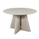 Mese dining - Masa rotunda ORGANIKO 120cm greige bej