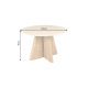 Mese dining - Masa rotunda cu blat ceramic ORGANIKO 120cm
