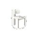Seturi scaune, HoReCa - Set de 2 scaune BELLANO, chenilia bej crem
