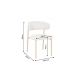 Seturi scaune, HoReCa - Set de 2 scaune BELLANO, material texturat bej