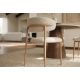 Seturi scaune, HoReCa - Set de 2 scaune BELLANO, material texturat bej