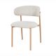 Seturi scaune, HoReCa - Set de 2 scaune BELLANO, material texturat bej