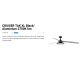 Lustre cu ventilator - Lustra LED cu Ventilator tavan si telecomanda CRUISER TAK XL negru/aluminiu 2700K