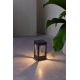 Stalpi - Mini Stalp LED iluminat exterior IP55 AGRA gri 2700K H-20cm