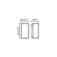 Aplice - Aplica LED iluminat exterior IP54 KELA negru