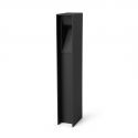Stalp LED iluminat exterior IP65 TIL negru 2700K 24V H-30cm 