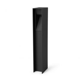 Stalpi - Stalp LED iluminat exterior IP65 TIL negru 2700K 24V H-30cm