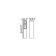 Stalpi - Stalp LED iluminat exterior IP65 TIL maro 2700K 24V H-30cm