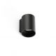 Aplice - Aplica LED exterior IP65 KOV 1L Black round 6W 3000K