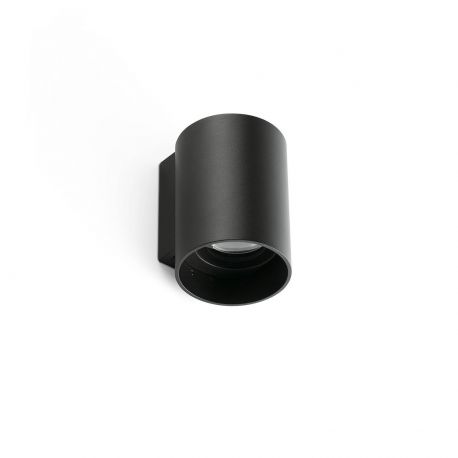 Aplice - Aplica LED exterior IP65 KOV 1L Black round 6W 2700K