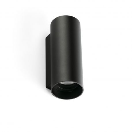 Aplice - Aplica LED exterior IP65 KOV 2L Black round 12W 2700K