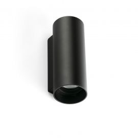 Aplica LED exterior IP65 KOV 2L Black round 12W 3000K