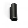 Aplica LED exterior IP65 KOV 2L Black round 12W 3000K