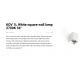 Aplice - Aplica LED exterior IP65 KOV 1L White square 6W 2700K