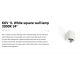 Aplice - Aplica LED exterior IP65 KOV 1L White square 6W 3000K