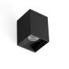 Aplica LED exterior IP65 KOV 1L Black square 6W 2700K