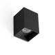 Aplice - Aplica LED exterior IP65 KOV 1L Black square 6W 3000K
