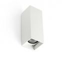 Aplica LED exterior IP65 KOV 2L White square 6W 2700K