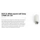 Aplice - Aplica LED exterior IP65 KOV 2L White square 6W 2700K
