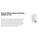 Aplice - Aplica LED exterior IP65 KOV 2L White square 6W 3000K