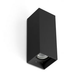 Aplice - Aplica LED exterior IP65 KOV 2L Black square 6W 2700K