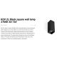 Aplice - Aplica LED exterior IP65 KOV 2L Black square 6W 2700K