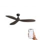 Lustre cu ventilator - Ventilator tavan smart sistem TUYA si telecomanda si protectie IP44 PALMA M