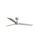 Lustre cu ventilator - Ventilator cu telecomanda RUDDER 3 L alb/frasin