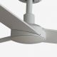 Lustre cu ventilator - Ventilator cu telecomanda RUDDER 3 L alb/frasin