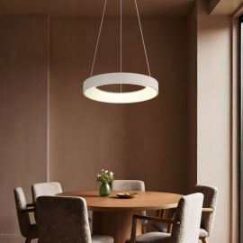 Pendule, Lustre suspendate - Lustra LED suspendata cu telecomanda GALLEGOS 50cm