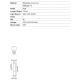 Stalpi - Stalp de exterior IP65 TURA H-65 gri inchis
