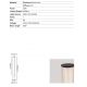 Stalpi - Stalp de exterior IP65 TURA H-105cm gri inchis