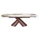 Mese extensibile - Masa extensibila design LUX Porcelain Marble 180-260x95cm