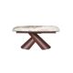 Mese extensibile - Masa extensibila design LUX Porcelain Marble 180-260x95cm