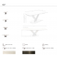Mese extensibile - Masa extensibila design LUX Porcelain Marble 180-270x100cm