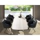 Mese extensibile - Masa extensibila design LUX Porcelain Marble 180-270x100cm