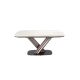 Mese extensibile - Masa extensibila design LUX Porcelain Marble 180-270x100cm