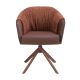 Scaune - Scaun modern pivotant Copper-brown