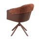 Scaune - Scaun modern pivotant Copper-brown