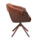 Scaune - Scaun modern pivotant Copper-brown